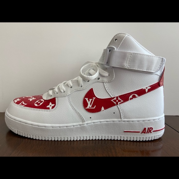 white air force ones high tops